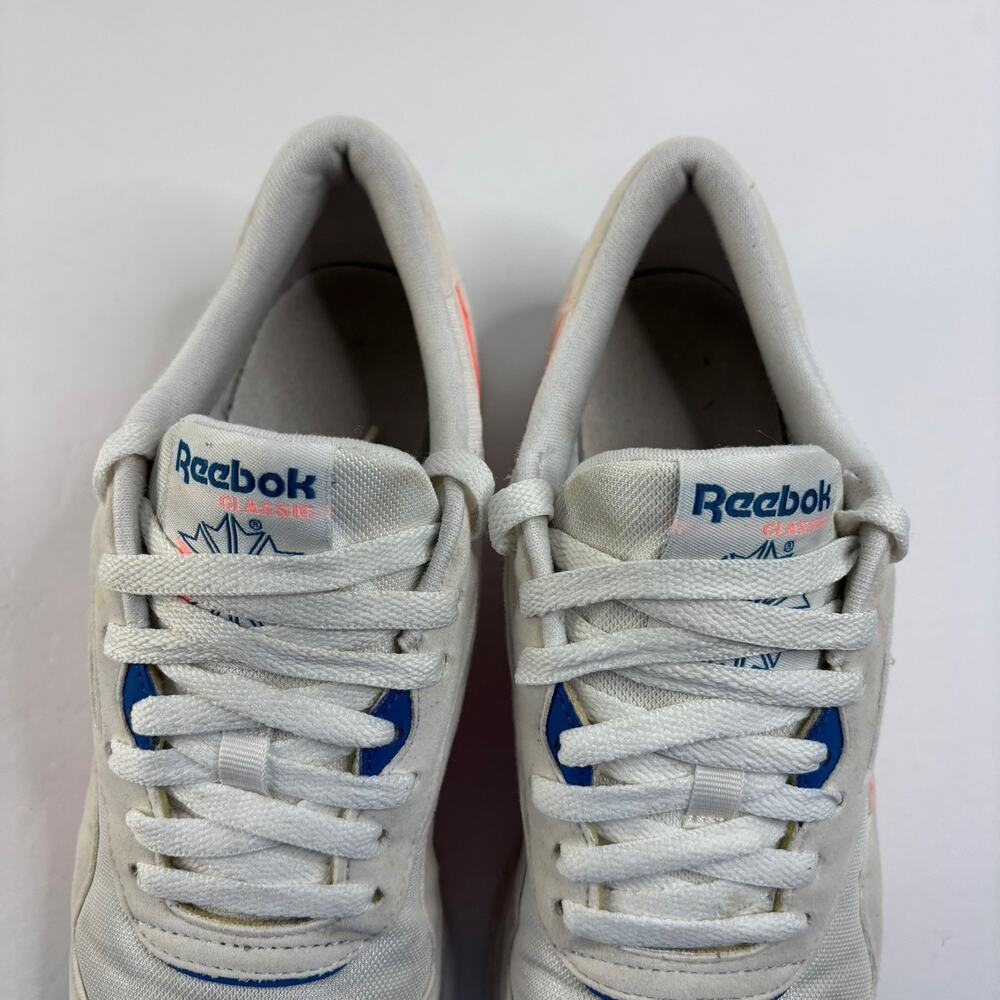 Reebok Classic Nylon 2020 White Pink Sneaker Women Size 8.5 - Picture 7 of 9